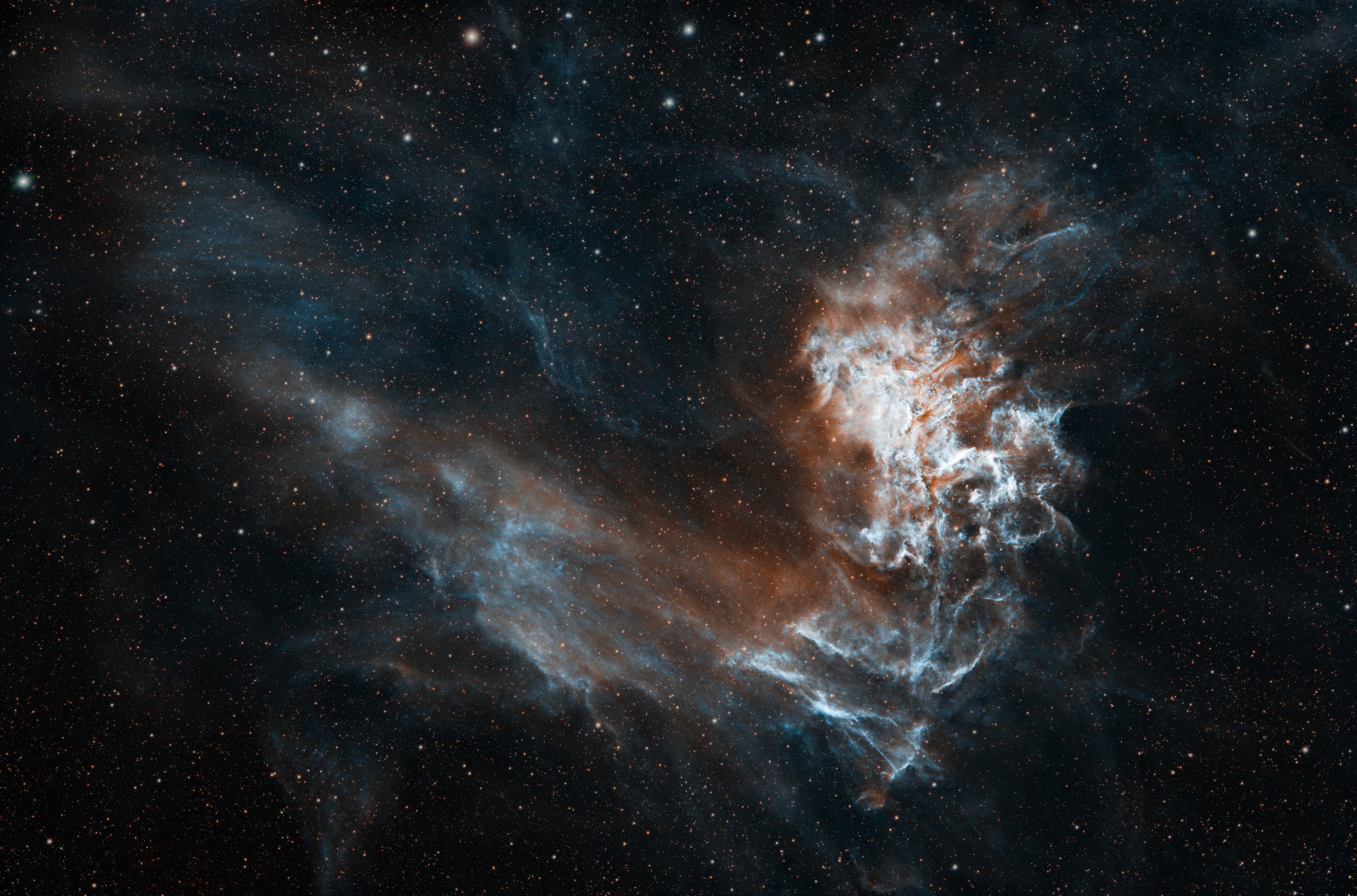 Flaming Star Nebula